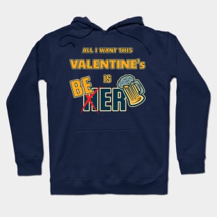 Valentine Beer Hoodie